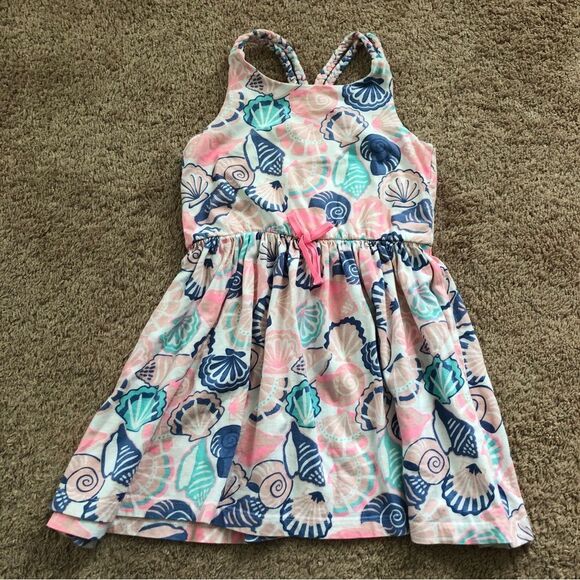 Tommy Bahama Dress Girls 6 Seashell‎ Beach Ocean Vacation Resort Island - Picture 1 of 8